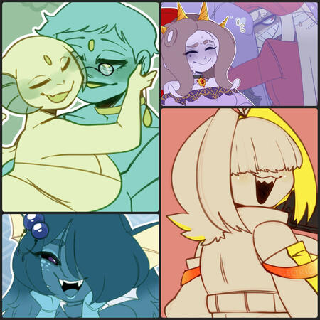 Various Color Palette Comms Various Color Palette Comms